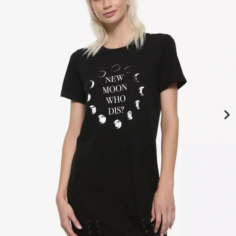 New Moon Who Dis? Lace Up Dress - Picture 2 of 5